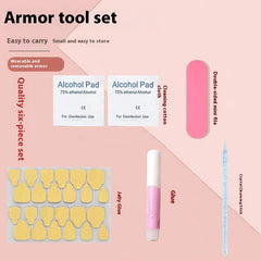 Self Adhesive Nail Art Wrap Stickers Decorative Nail Covers for Manicure