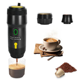 Portable Cordless Espresso Machine Self Heating Coffee Maker for Car Travel Camping and Office