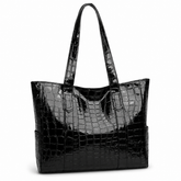 Crocodile Pattern PU Tote Bag for Women
