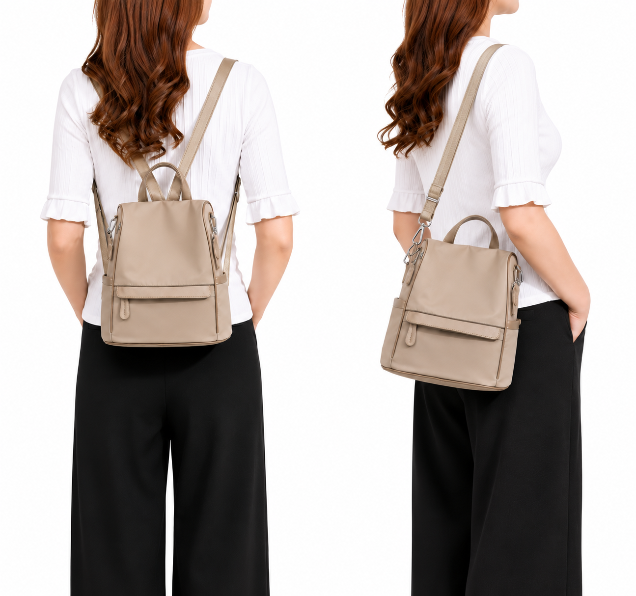 Women's Anti-Theft Convertible Backpack Purse
