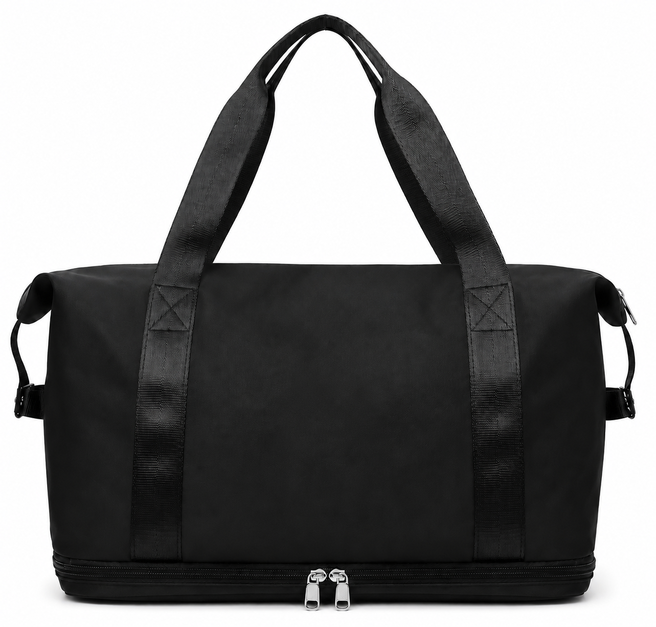 Large Expandable Gym Bag for Women with Shoe Compartment & Wet Pocket, Waterproof Travel Duffel Tote