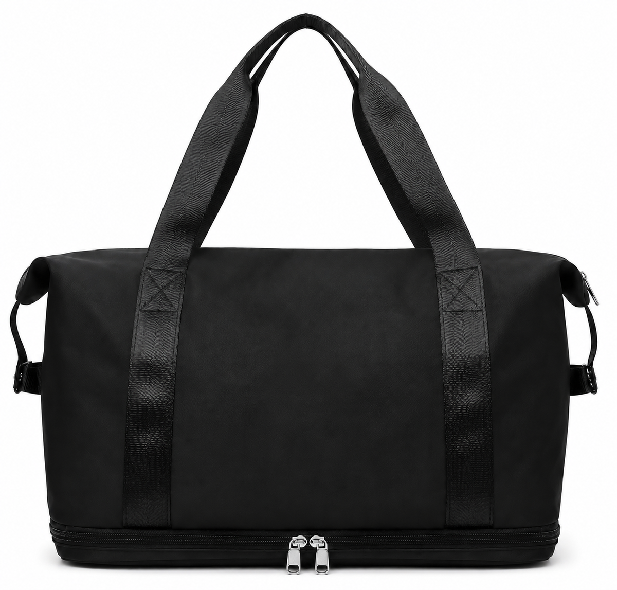 Large Expandable Gym Bag for Women with Shoe Compartment & Wet Pocket, Waterproof Travel Duffel Tote