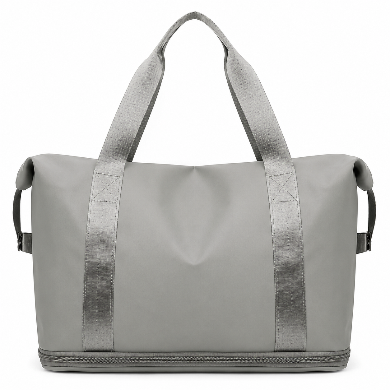 Large Expandable Gym Bag for Women with Shoe Compartment & Wet Pocket, Waterproof Travel Duffel Tote