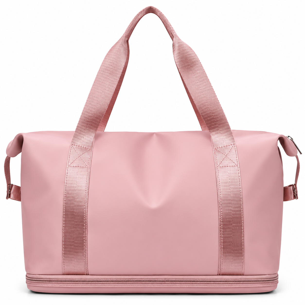Large Expandable Gym Bag for Women with Shoe Compartment & Wet Pocket, Waterproof Travel Duffel Tote
