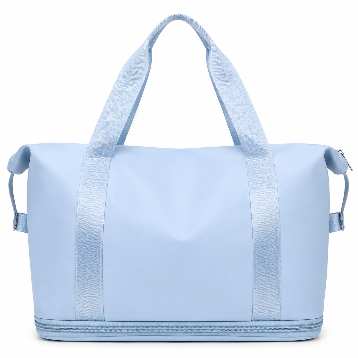 Large Expandable Gym Bag for Women with Shoe Compartment & Wet Pocket, Waterproof Travel Duffel Tote