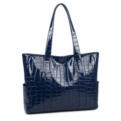 Crocodile Pattern PU Tote Bag for Women