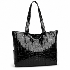 Crocodile Pattern PU Tote Bag for Women